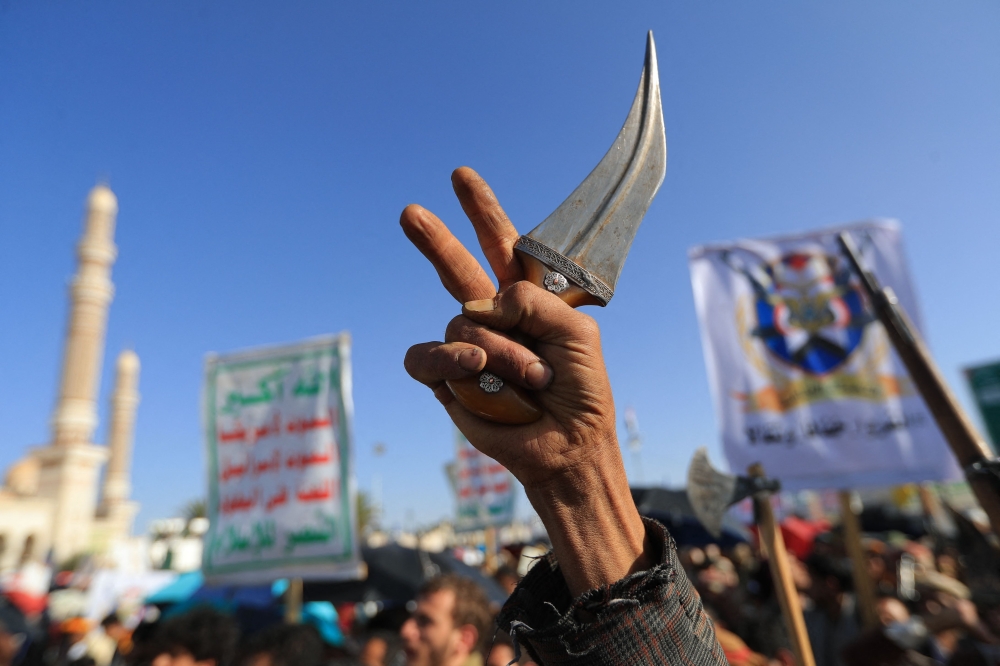 The Houthis, who are fighting the Saudi-backed, internationally recognised government, seized the coastline along a crucial trade route during a lightning offensive last month, extending their control over all of Yemen's Red Sea coast. Yemeni government forces have been attempting for several days to retake coastal territory captured by the pro-Iranian fighters. — AFP pic
