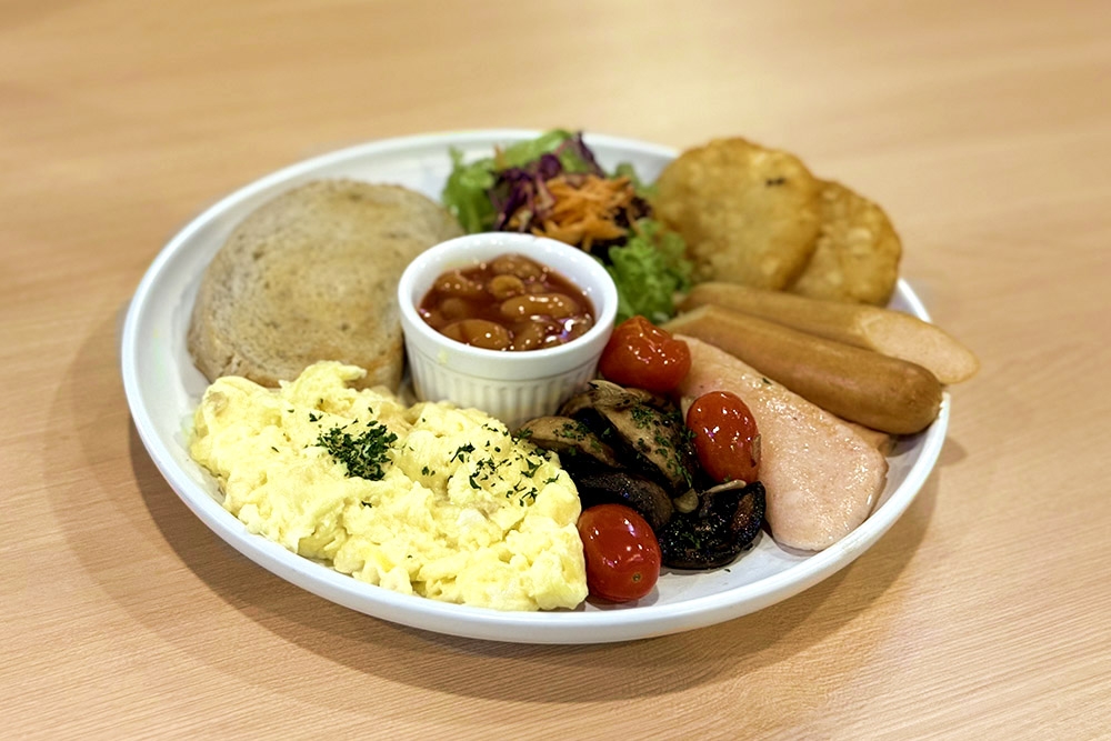 All-day breakfast. 