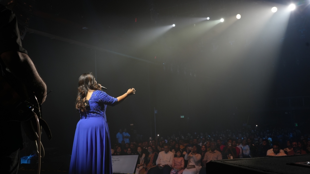 With nearly 3,000 songs in a career spanning more than two decades — more than half of them in Tamil — Saindhavi’s voice is widely cherished in Malaysia, a country she has visited more than 15 times. 