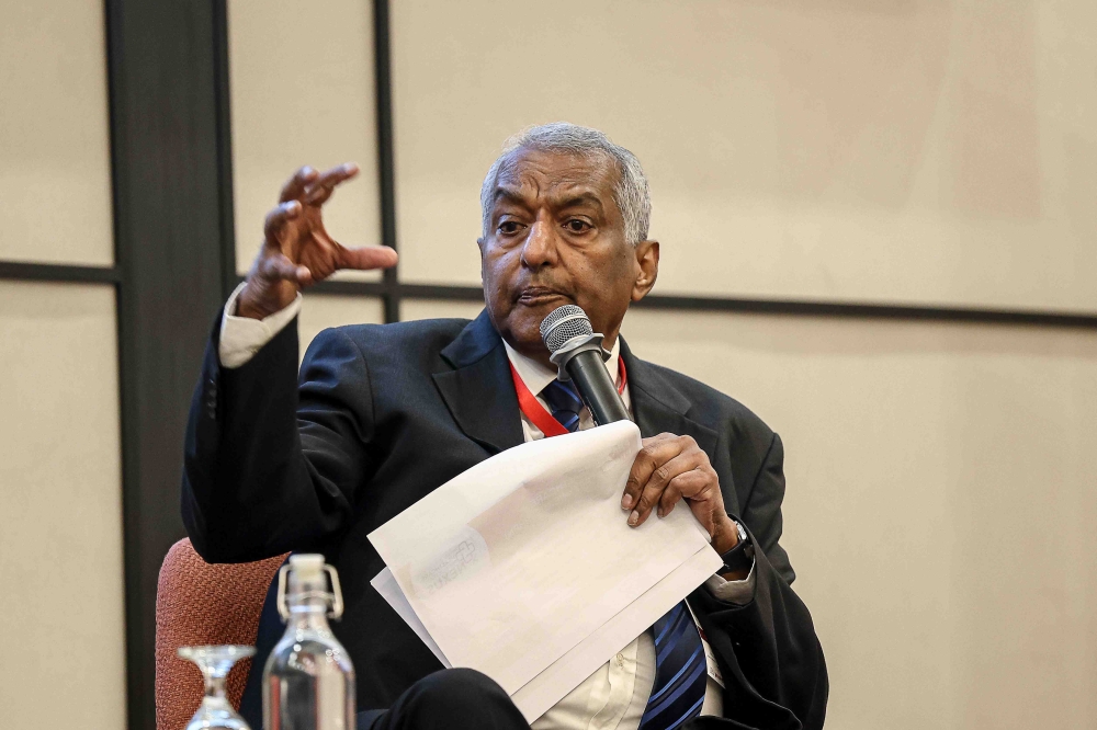 Malaysia Productivity Corporation’s Datuk Dr Jacob Thomas said the Cabinet needs to appoint or direct an agency to coordinate different ministries on all matters related to aged care. — Picture by Sayuti Zainudin