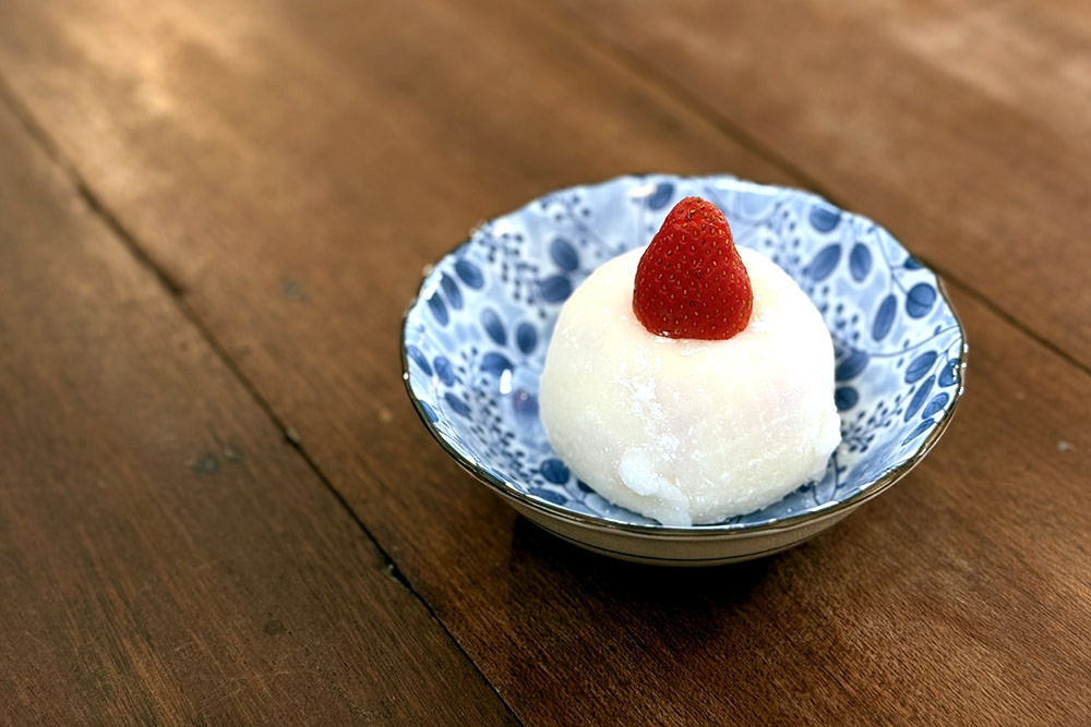 Strawberry ‘mochi’. — Picture by CK Lim
