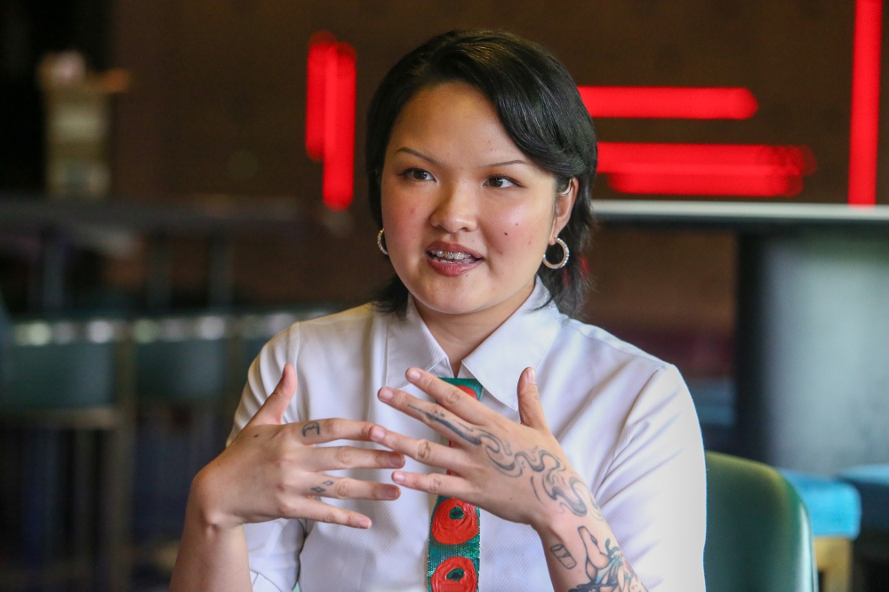 After losing her translating and interpreting job to AI, Lai pivoted towards bartending full-time. — Picture by Choo Choy May