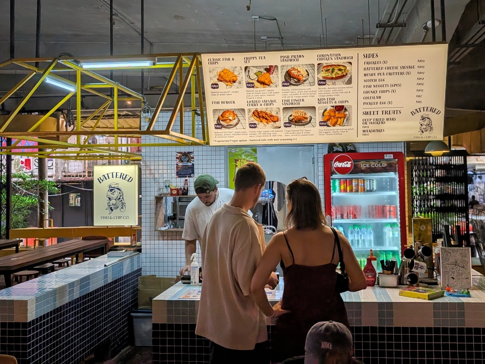 Battered is located in the back of REXKL’s Food Fiction, on the right. — Picture by Ethan Lau