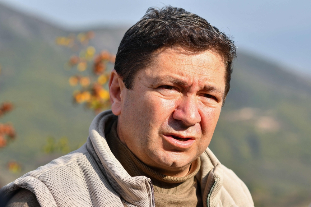 Forest expert Ayser Ghazaryan talks in the vicinity of the village of Srashen in Armenia's Shikahogh nature reserve October 22, 2026. — AFP pic