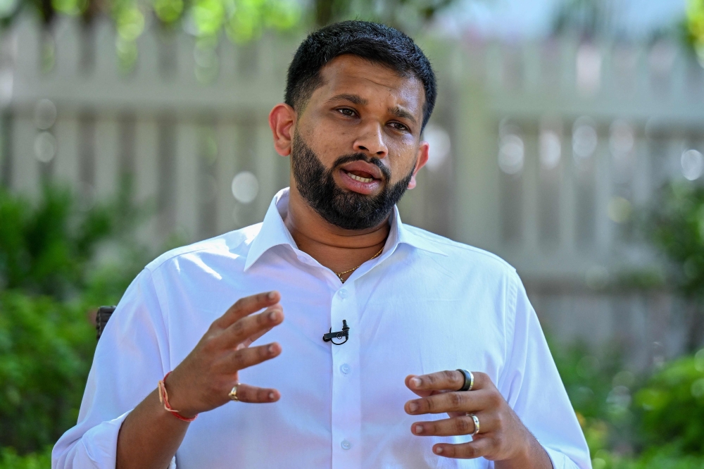 Vantara Wildlife Rescue and Conservation Centre’s chief executive officer Vivaan Karani speaks during an interview with AFP in Jamnagar September 25, 2026. — AFP pic