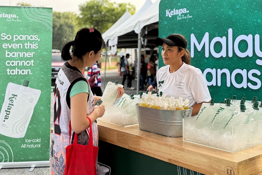 Rozaila got the idea for Kelapa during hours spent outdoors supporting her family at rugby tournaments. — Picture courtesy of Kelapa