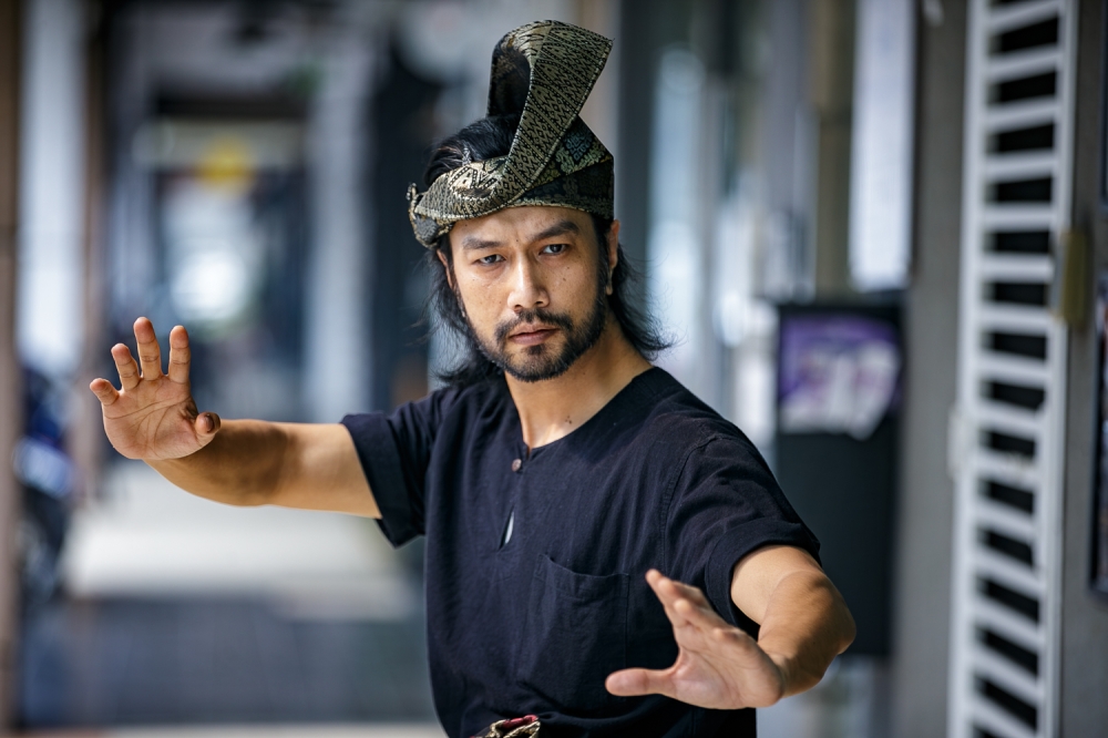 Potraying the legendary Hang Tuah is a dream come true for actor and singer Aqasha. — Picture by Raymond Manuel 