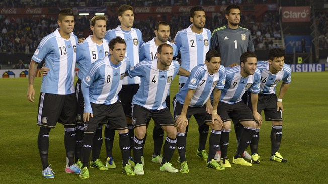 Argentina World Cup 2014 team. u00e2u20acu201d AFP pic