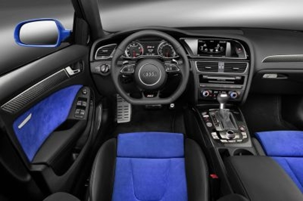 The Audi RS 4 Nogaro selection Interior.  — AFP-Relaxnews pic