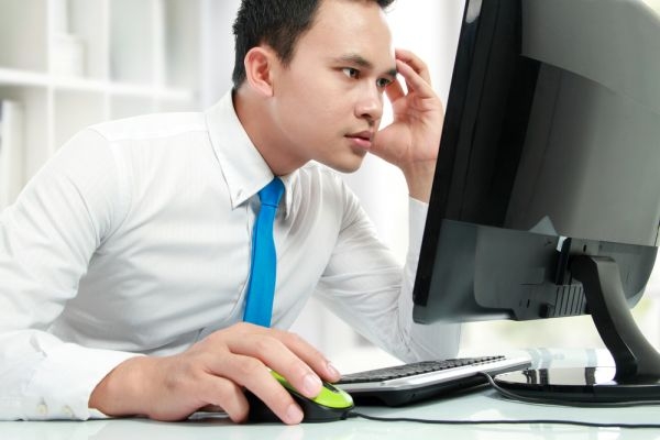 Computer problems? A new survey suggests that a slow computer could negatively impact your health. u00e2u20acu201d AFP pic