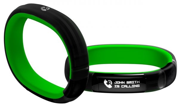 Fitness tracker-cum-smartwatch hybrid Razer Nabu. u00e2u20acu201d AFP pic