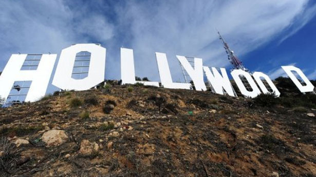 Hollywood sign. AFP pic
