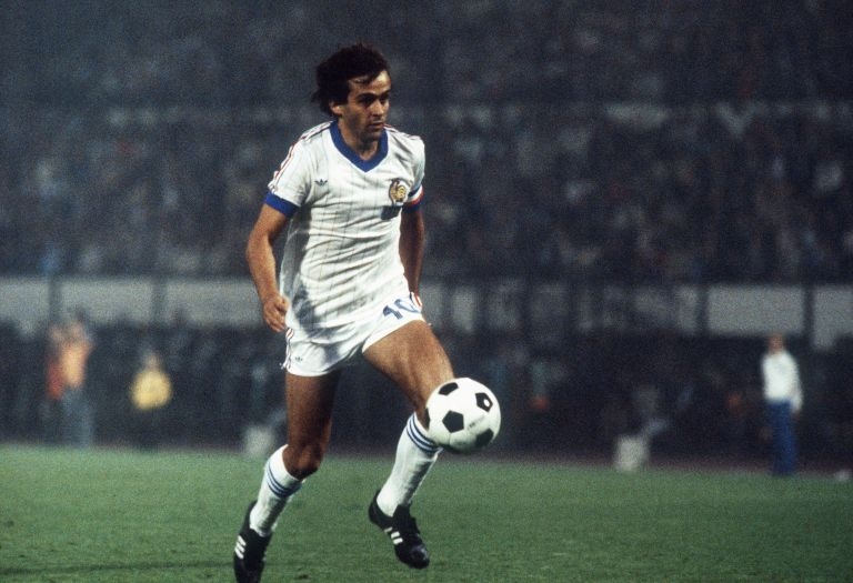 Michel Platini in 1981. u00e2u20acu201d AFP pic