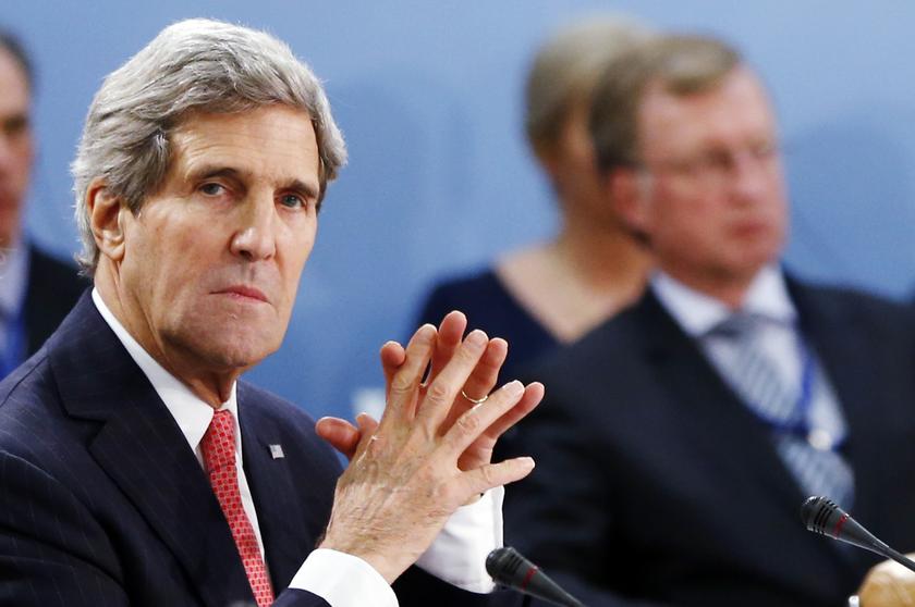US Secretary of State John Kerry attends a NATO foreign ministers meeting at the Alliance headquarters in Brussels December 3, 2013. u00e2u20acu201d Reuters pic