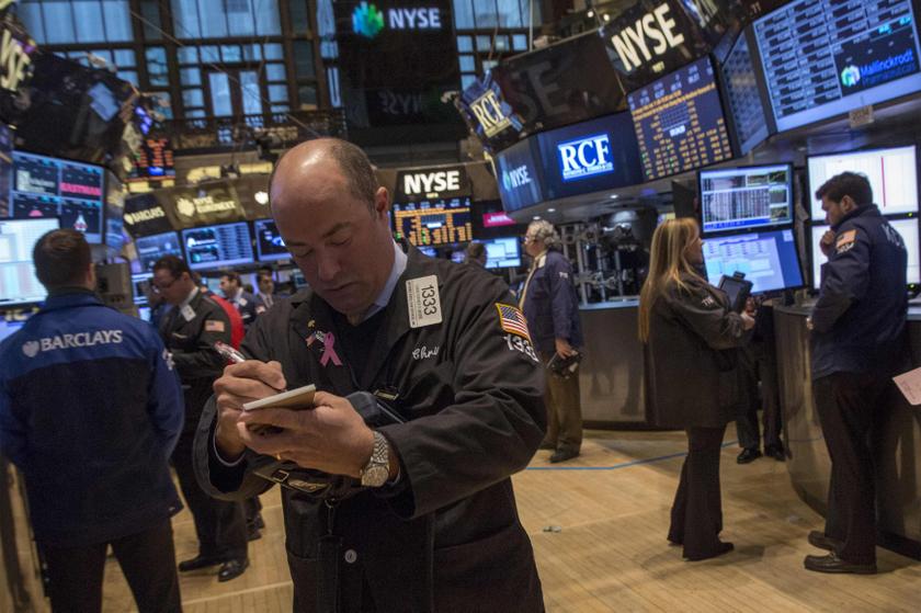 Traders work on the floor of the New York Stock Exchange February 13, 2014. u00e2u20acu201d Reuters pic