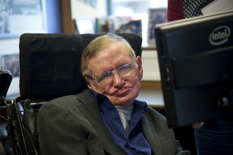 Stephen Hawking. - AFP pic