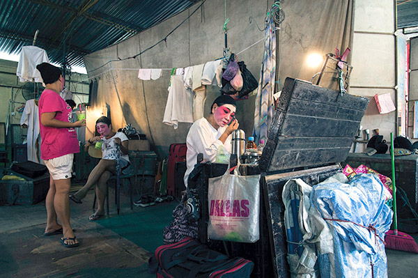 Madam Goh Kwooi Thai has been performing Chinese opera for four decades. – Picture courtesy of Kenny Loh