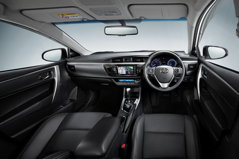 The interior view of the Corolla Altis. — picture courtesy of Toyota Malaysia