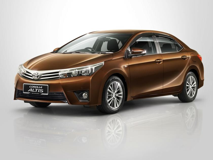 The all-new Toyota Corolla Altis will be made available in five colours.  — Picture courtesy of Toyota Malaysia