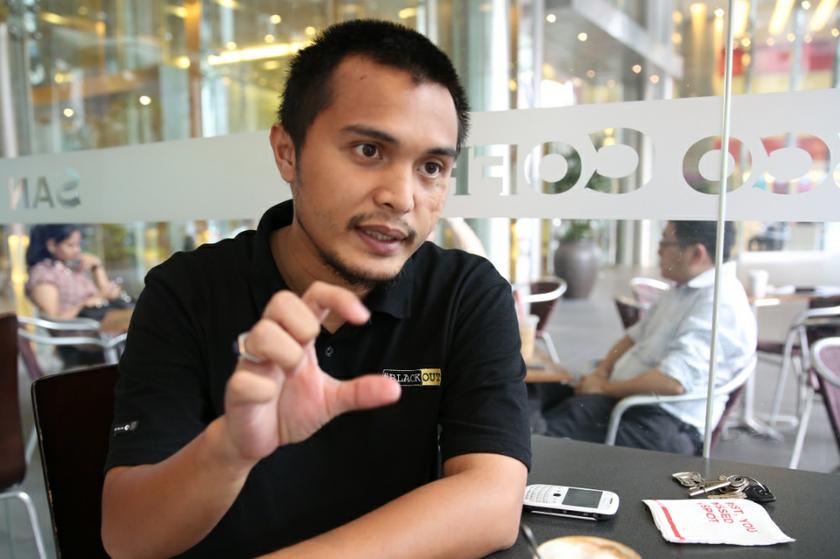 Student activist Muhammad Safwan Anang says he wants to further his studies and hopes to become a politician in the future. u00e2u20acu201d Picture by Saw Siow Feng