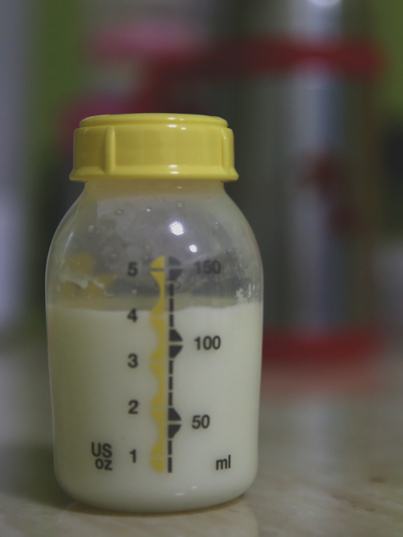 Most milk-mothers express breast milk and store it in bottles or bags before donating it. u00e2u20acu201c Picture by Saw Siow Feng