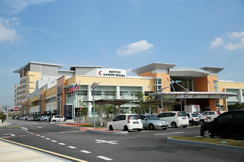 The newly-completed National Cancer Institute, situated next to Hospital Putrajaya.