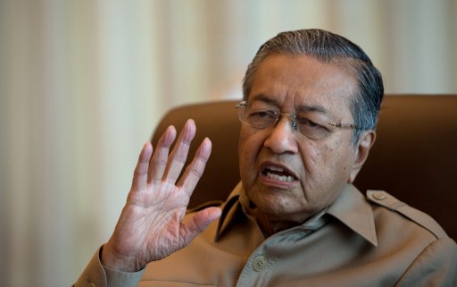Tun Dr Mahathir Mohamad. u00e2u20acu201d AFP pic