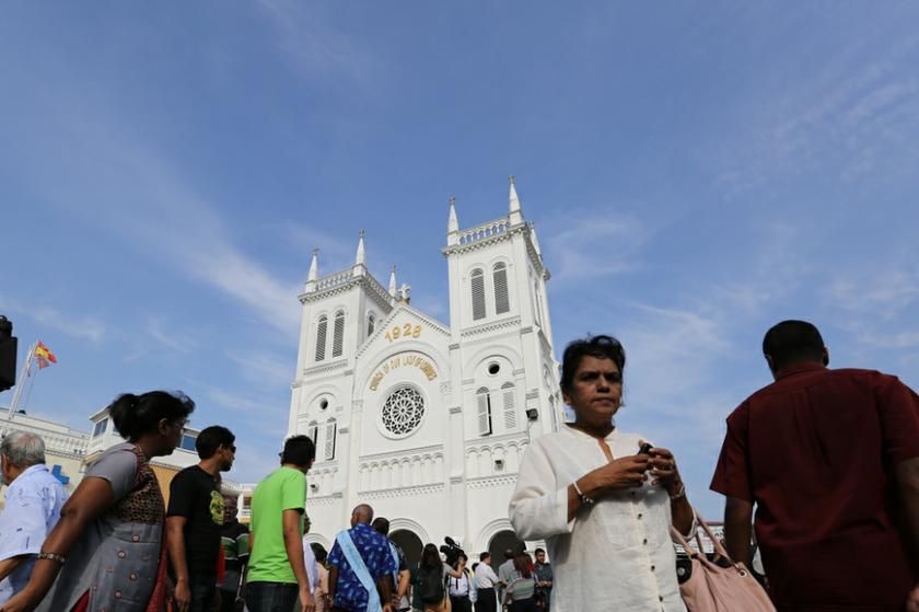 Catholics attend morning mass at the Church of Our Lady of Lourdes in Klang, Selangor, January 5, 2014. u00e2u20acu201d Picture by Saw Siow Feng