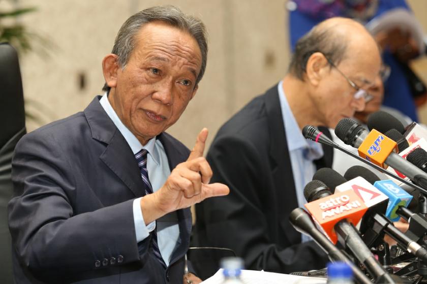 National Unity Consultative Council (NUCC) chairman, Tan Sri Samsudin Osman u00e2u20acu201d Picture by Saw Siow Feng