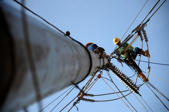 Mindanao, the nation's main southern island which relies mostly on hydroelectricity, has been grappling with chronic power shortages for years. u00e2u20acu201d AFP pic