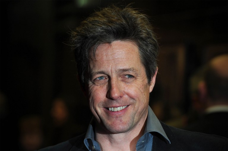 British actor Hugh Grant attends the gala screening of the film 'Cloud Atlas' in central London on February 18, 2013.  u00e2u20acu201d AFP pic