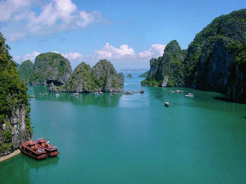 Ha Long Bay, one of many UNESCO World Heritage sites in Vietnam, is one of the most popular attractions. u00e2u20acu201d Wikimedia Commons pic