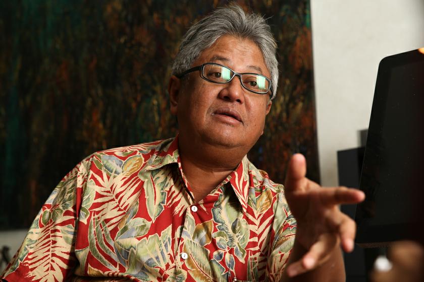 Datuk Zaid Ibrahim speaks at an interview at his home in Petaling Jaya on February 17, 2014. u00e2u20acu201d Picture by Saw Siow Feng