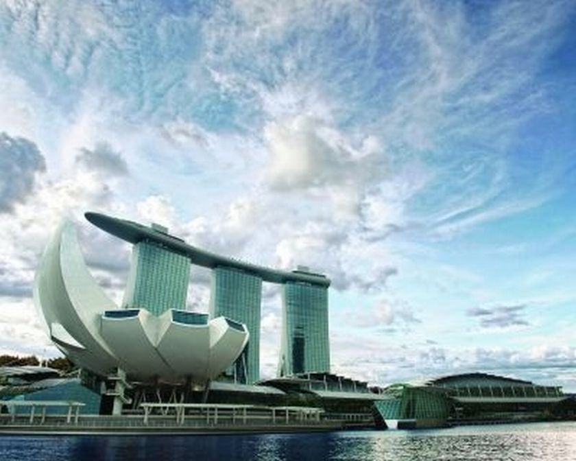 Maison&Objet; Asia is taking place in Singaporeu00e2u20acu2122s Marina Bay Sands Expo and Convention Centre. u00e2u20acu201d Afp-Relaxnews pic