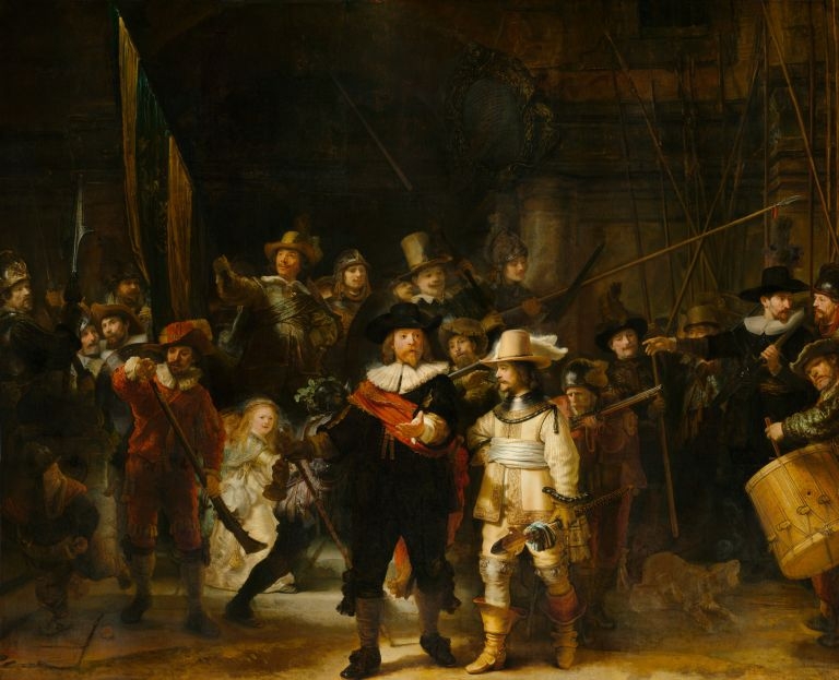 Rembrandt van Rijn, u00e2u20acu02dcThe Night Watch,u00e2u20acu2122 1642. u00e2u20acu201d AFP Relaxnews pic