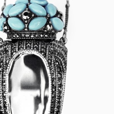 The Harlot & Bones jewelry line. u00e2u20acu201d AFP pic