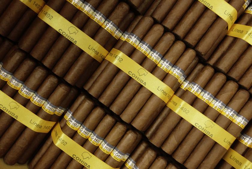 Cohiba cigars that are ready to be put in boxes are pictured at the H. Upmann factory in Havana in this March 1, 2013 file photo. u00e2u20acu201d Reuters pic