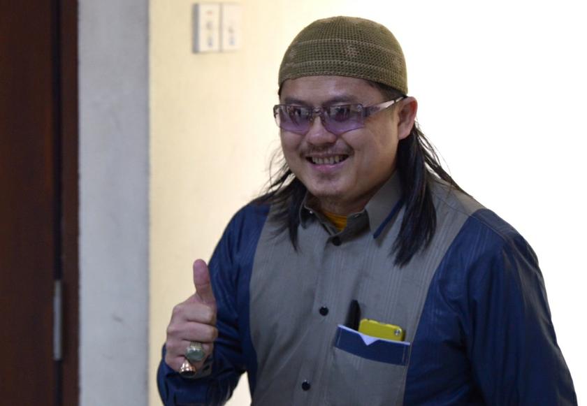 Hasbie Satar was charged with money laundering involving RM2.134 million, on February 21, 2014. u00e2u20acu201d Picture by K.E. Ooi