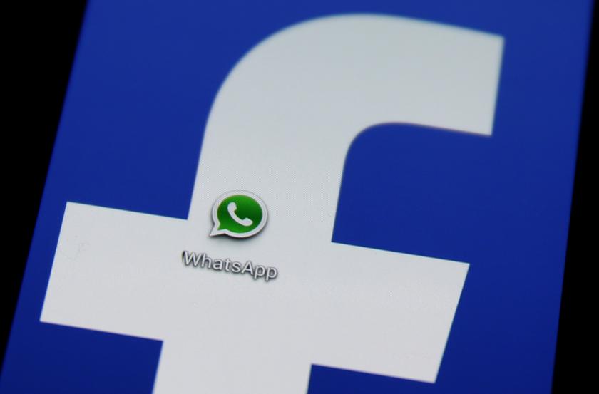 A Whatsapp icon is seen on a Samsung Galaxy S4 phone screen with a Facebook logo in the central Bosnian town of Zenica, February 20, 2014. u00e2u20acu201d Reuters pic