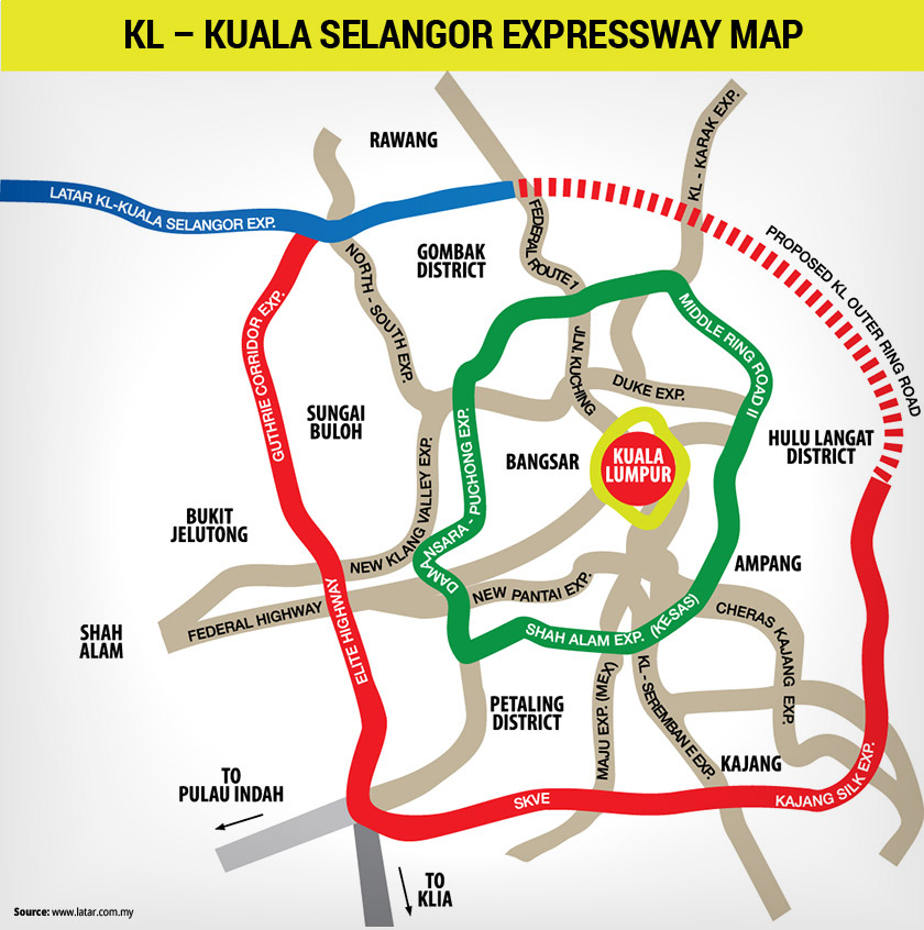 latar expressway map
