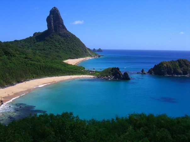 The beaches of the Baia do Sancho in Brazil are often compared to heaven on earth.u00e2u20acu201d AFP pic