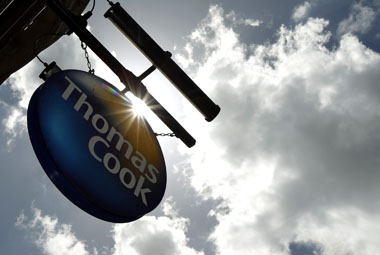 Thomas Cook is half-way through a three-year plan to cut jobs, close branches and sell businesses after the euro zone debt crisis. u00e2u20acu201d Reuters pic