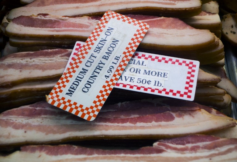 Theresa Gilliam advocates bacon for it's versatility and flavour u00e2u20acu201d AFP pic