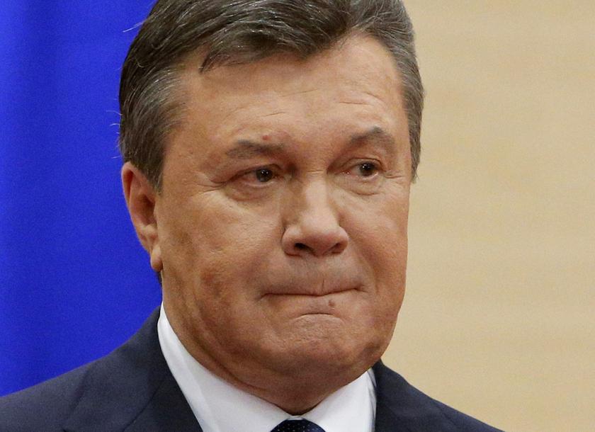Ousted Ukrainian President Viktor Yanukovych attends a news conference in the southern Russian city of Rostov-on-Don, March 11, 2014. u00e2u20acu201d Reuters pic