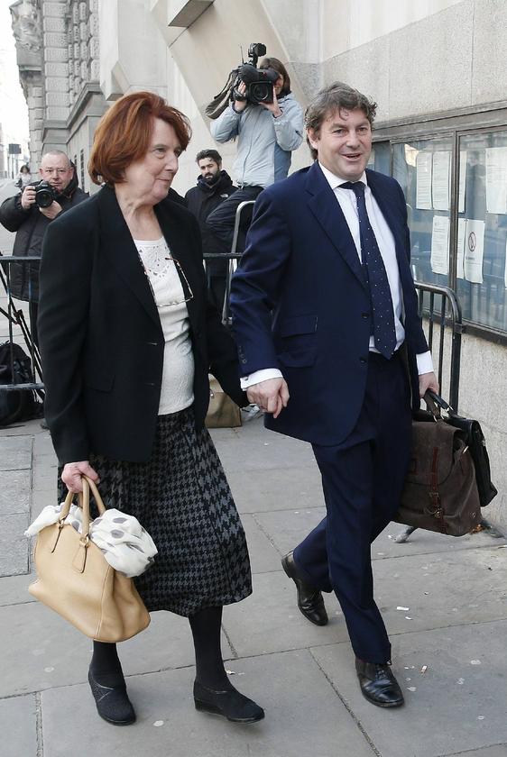 Charlie Brooks arrives at the Old Bailey courthouse with Brooks’ mother Deborah Wade: ‘Really stupid’, hiding belongings from the police, including pornographic magazines.