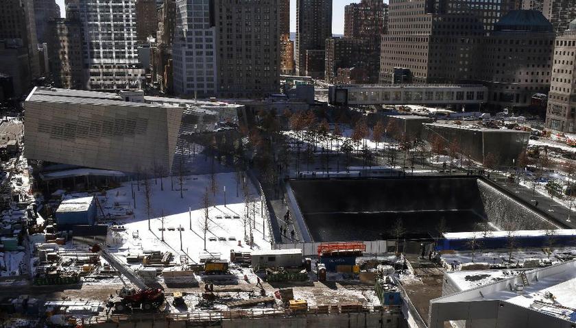The World Trade Centre in New York still under construction in this January 24, 2014, file photo Reuters