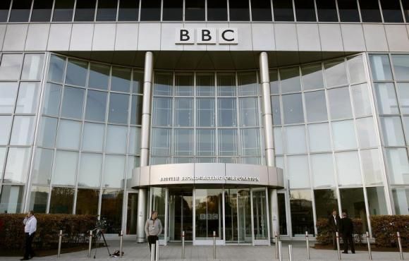 A British Broadcasting Corporation (BBC) building in White City in western London October 29, 2008 Reuters