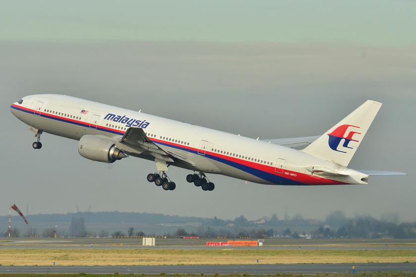 The Boeing 777-236ER used for the Malaysia Airlines flight MH370 now missing, is pictured during takeoff at Roissy-Charles de Gaulle Airport in Paris, France in this undated image. u00e2u20acu201d WikiMedia Commons