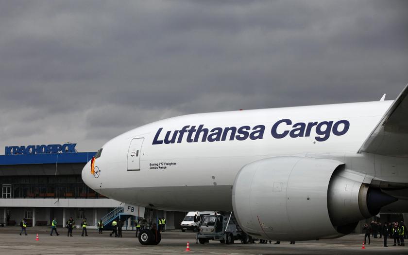 A Lufthansa Cargo AG Boeing-777F plane sits on a tarmac after landing at the Yemelianovo airport in Russia's Siberian city of Krasnoyarsk, March 31, 2014. u00e2u20acu201d Reuters pic