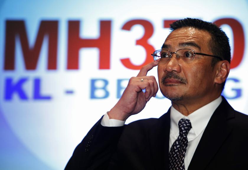 Acting Transport Minister Datuk Seri Hishammuddin Hussein answers questions about the missing Malaysia Airlines flight MH370 at the hotel at Kuala Lumpur International Airport March 12, 2014. u00e2u20acu201d Reuters pic